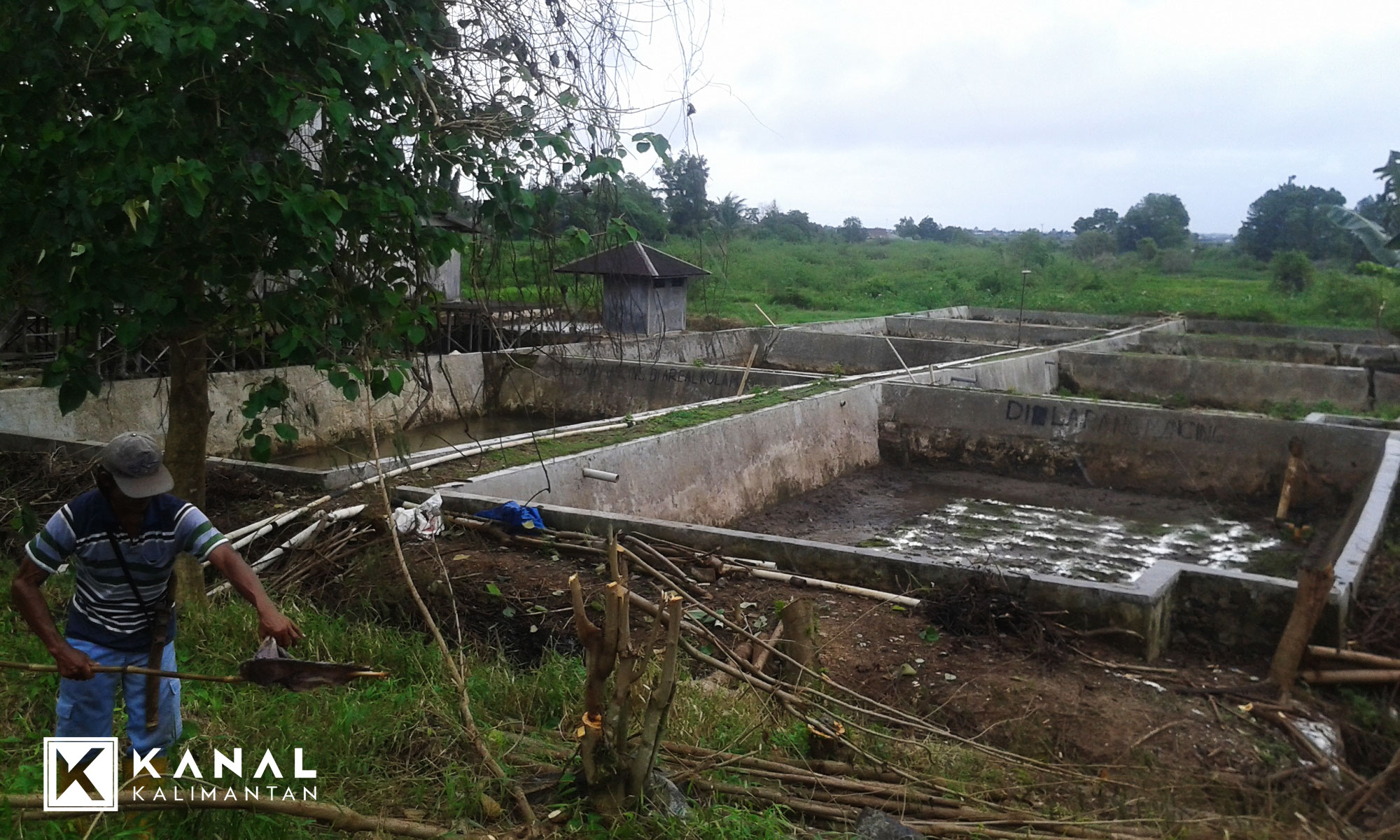 Di Balik Belum Maksimalnya Pengelolaan Irigasi Riam Kanan 1 Kanal Kalimantan