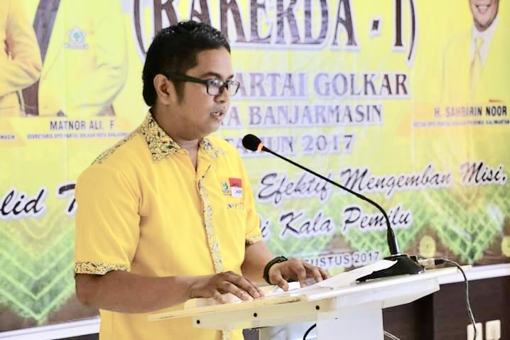 6 Kursi  Golkar di DPRD Banjarmasin  5 Wajah Lama Hanya 1 